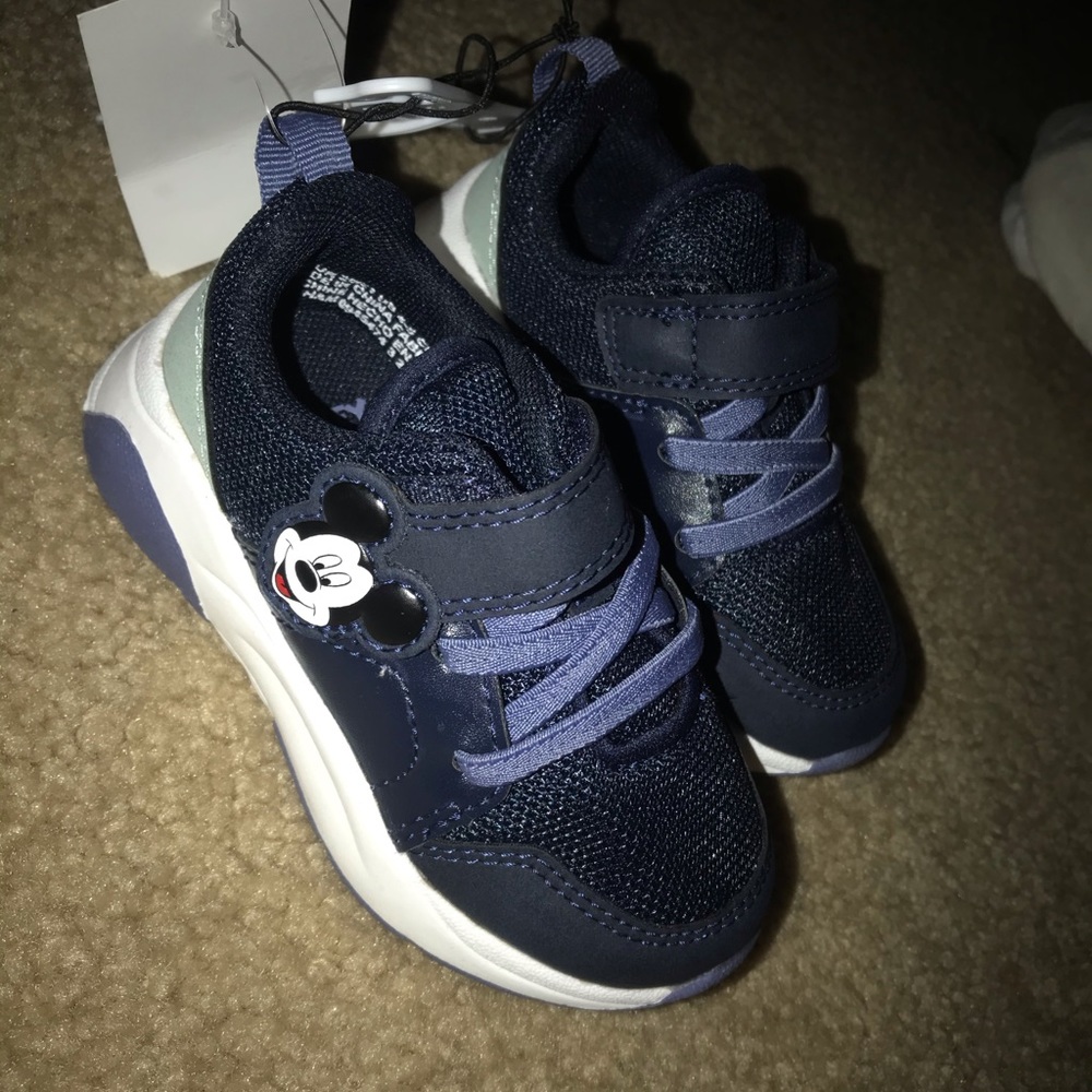Mickey mousse toddler shoes